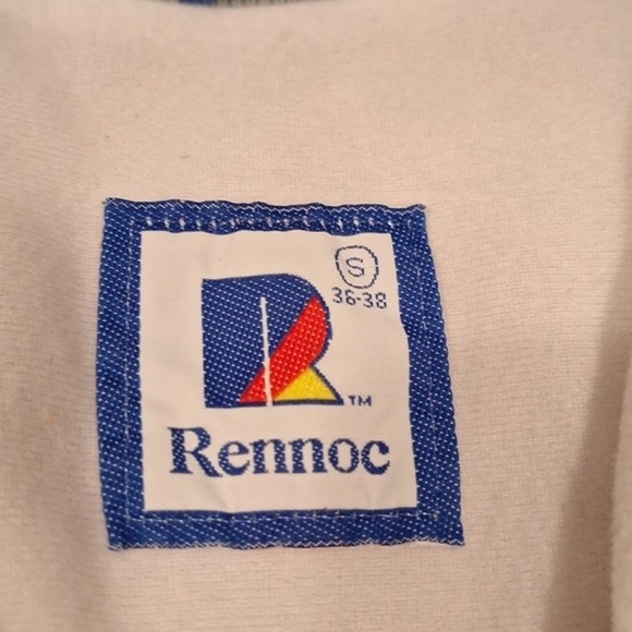 Rennoc Vintage Womens Windbreaker Track Varsity Jacket made in USA Size Small - Picture 4 of 12